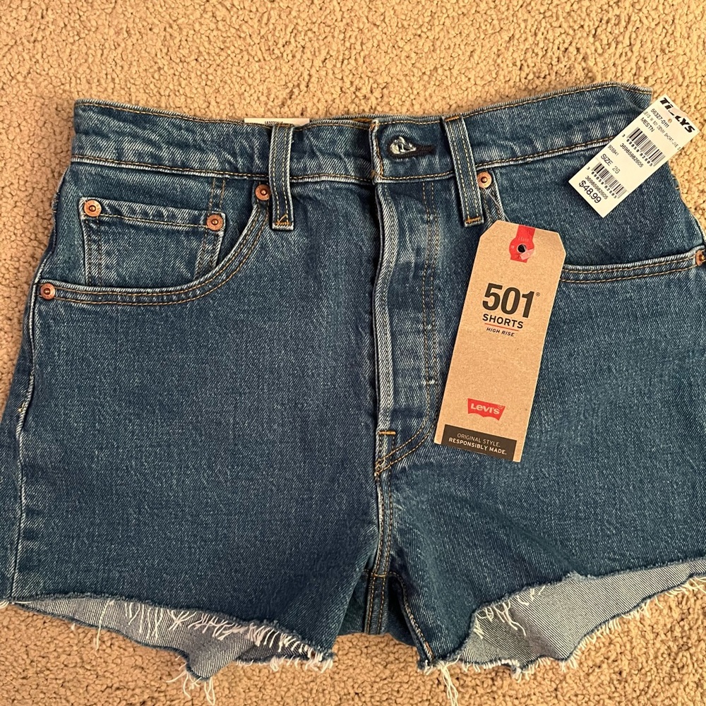 Levi’s 501 denim shorts!